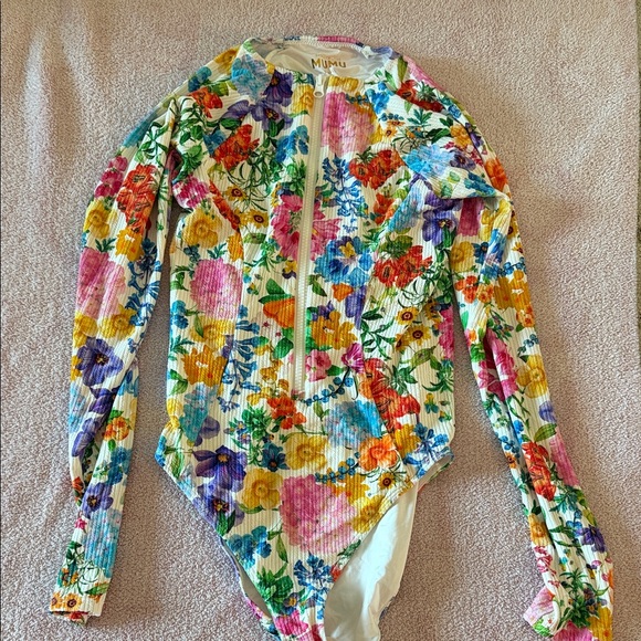 Show Me Your MuMu Floral One Piece - Picture 2 of 2